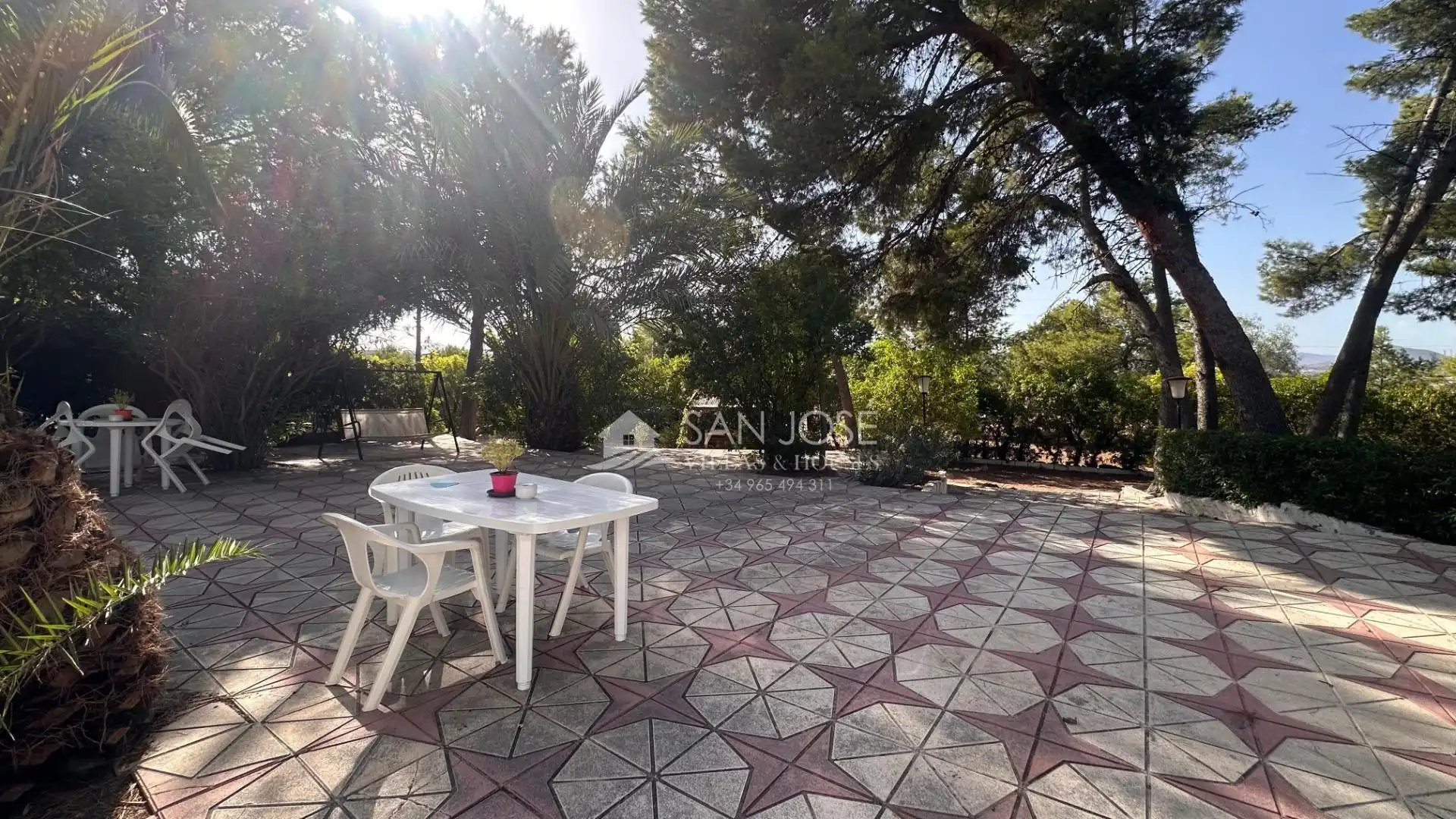 Garden of Houses for sale in Aspe  with Heating, Private garden and Terrace