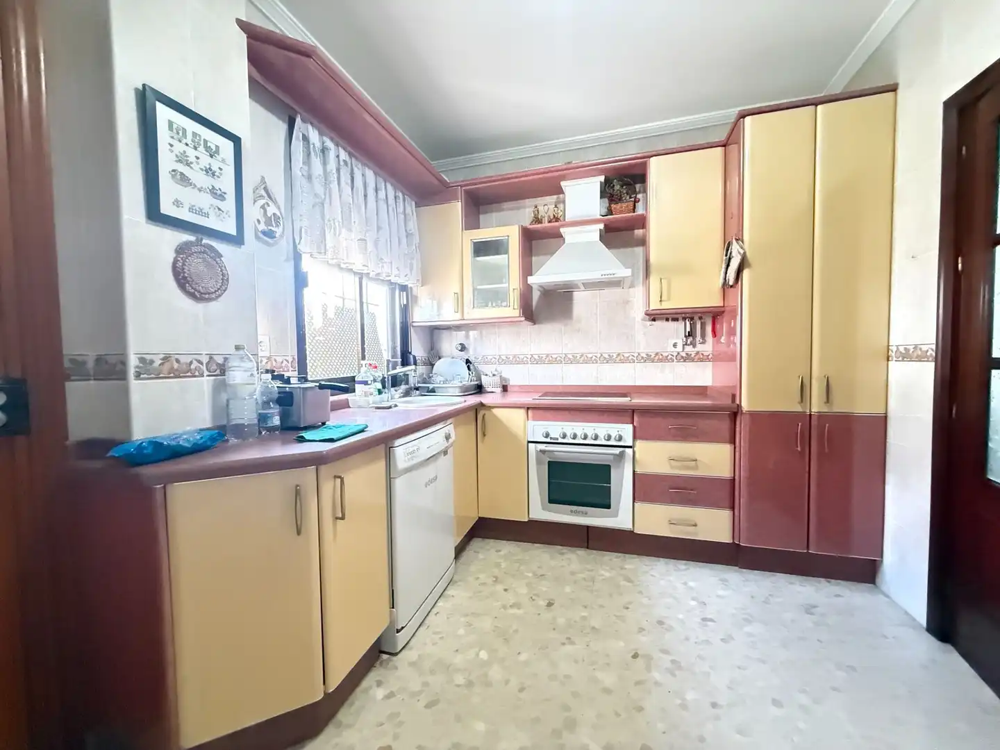 Cocina de Casa adosada en venta en Aljaraque con Aire acondicionado y Amueblado