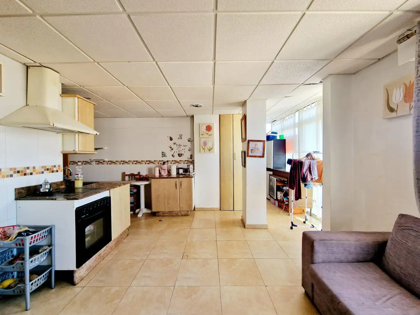 Cocina de Apartamento en venta en Águilas con Calefacción y Balcón
