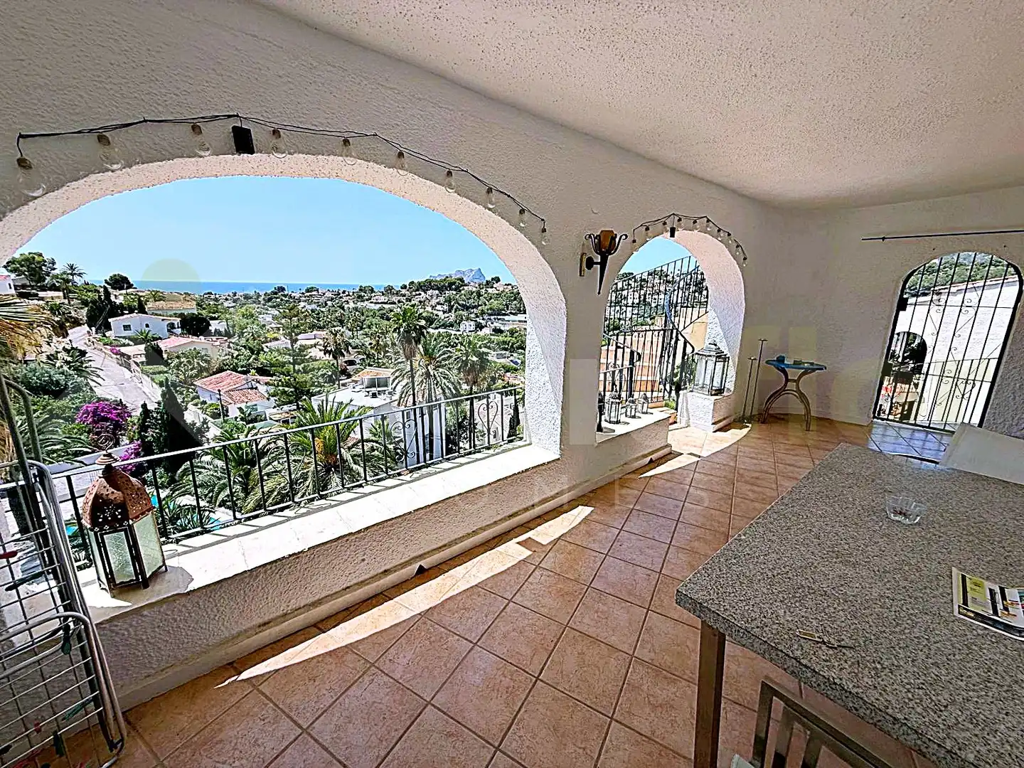 Vista exterior de Casa o chalet en venta en Benissa con Aire acondicionado, Jardín privado y Terraza