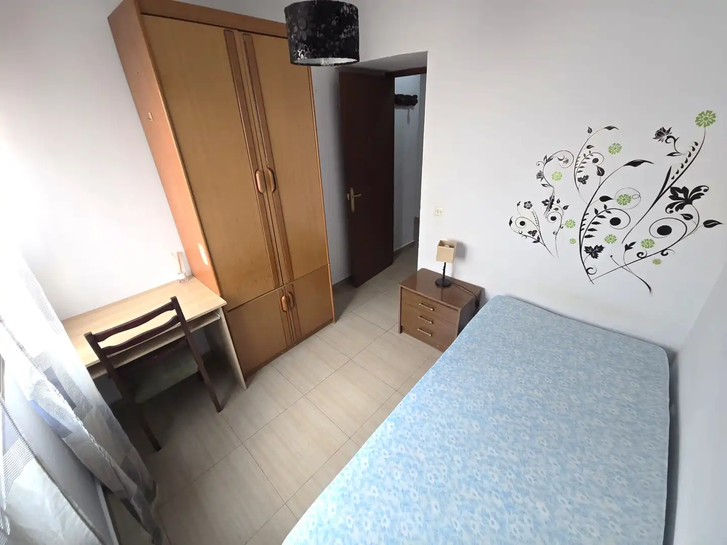 Bedroom of Flat for rent in Cáceres  with Terrace and Furnished