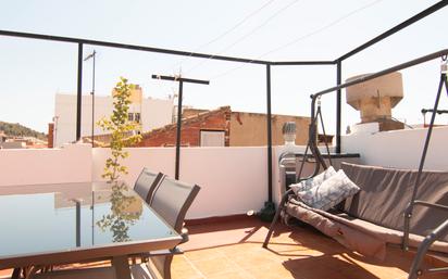 Terrasse von Einfamilien-Reihenhaus zum verkauf in La Vall d'Uixó mit Klimaanlage und Terrasse