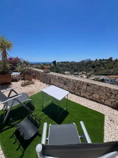 Terraza de Piso en venta en Benissa con Aire acondicionado, Jardín privado y Terraza