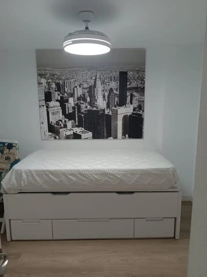 Bedroom of Flat for rent in Cartagena  with Air Conditioner, Heating and Parquet flooring