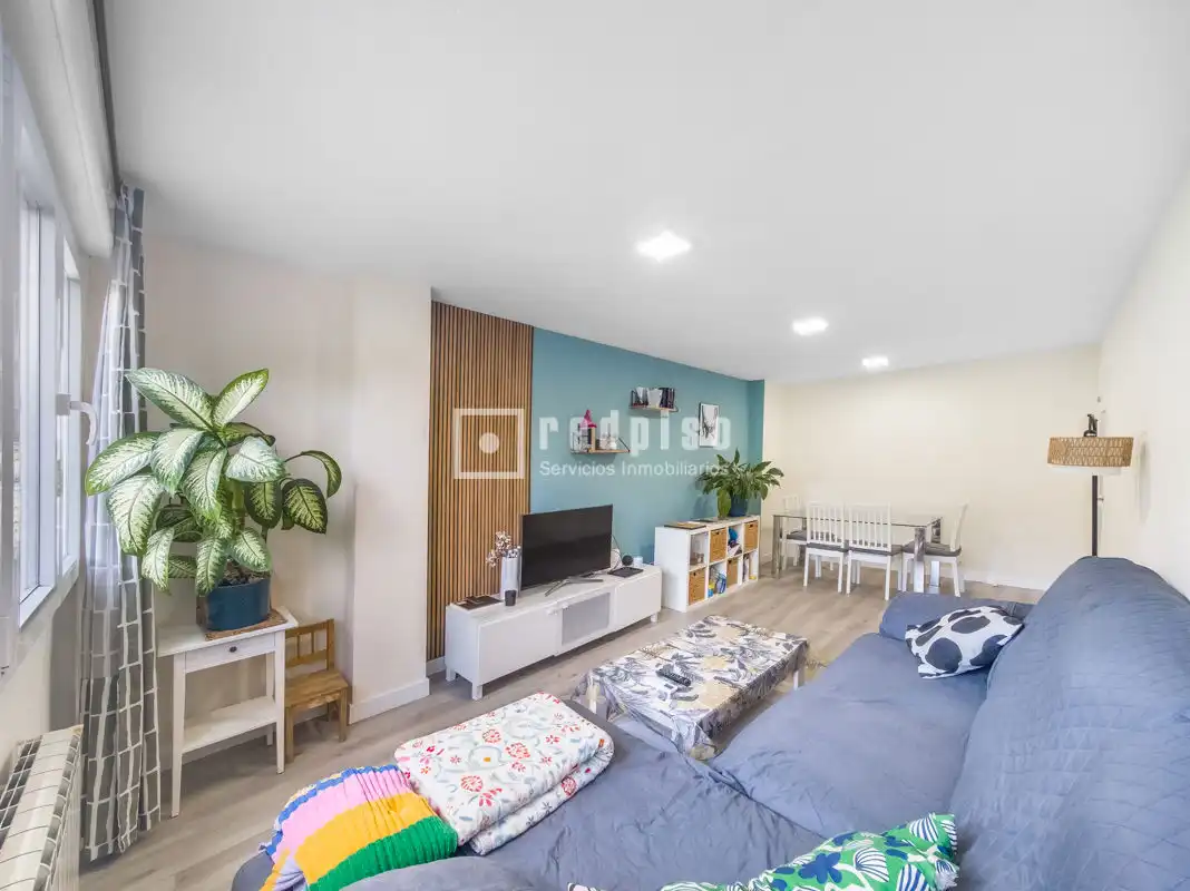 Sala de estar de Piso en venta en Rivas-Vaciamadrid con Aire acondicionado, Calefacción y Jardín privado