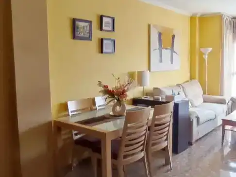 Esszimmer von Wohnung zur Miete in  Valencia Capital mit Klimaanlage