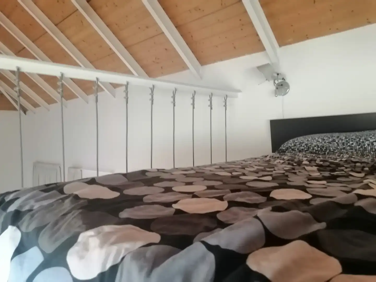 Schlafzimmer von Loft zur Miete in Sevilla mit Klimaanlage, Heizung und Terrasse