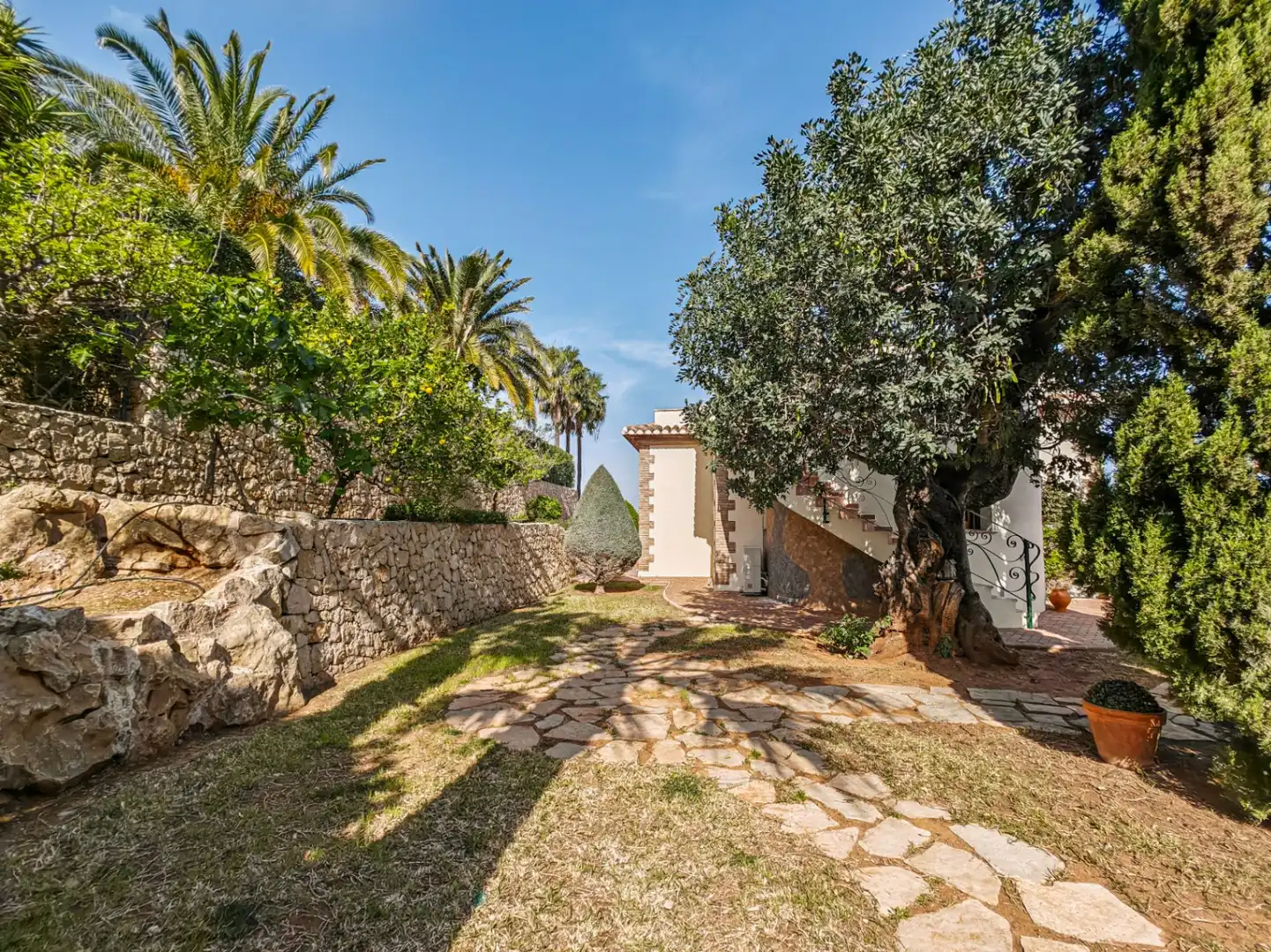 Garden of Houses for sale in Dénia  with Air Conditioner, Heating and Private garden