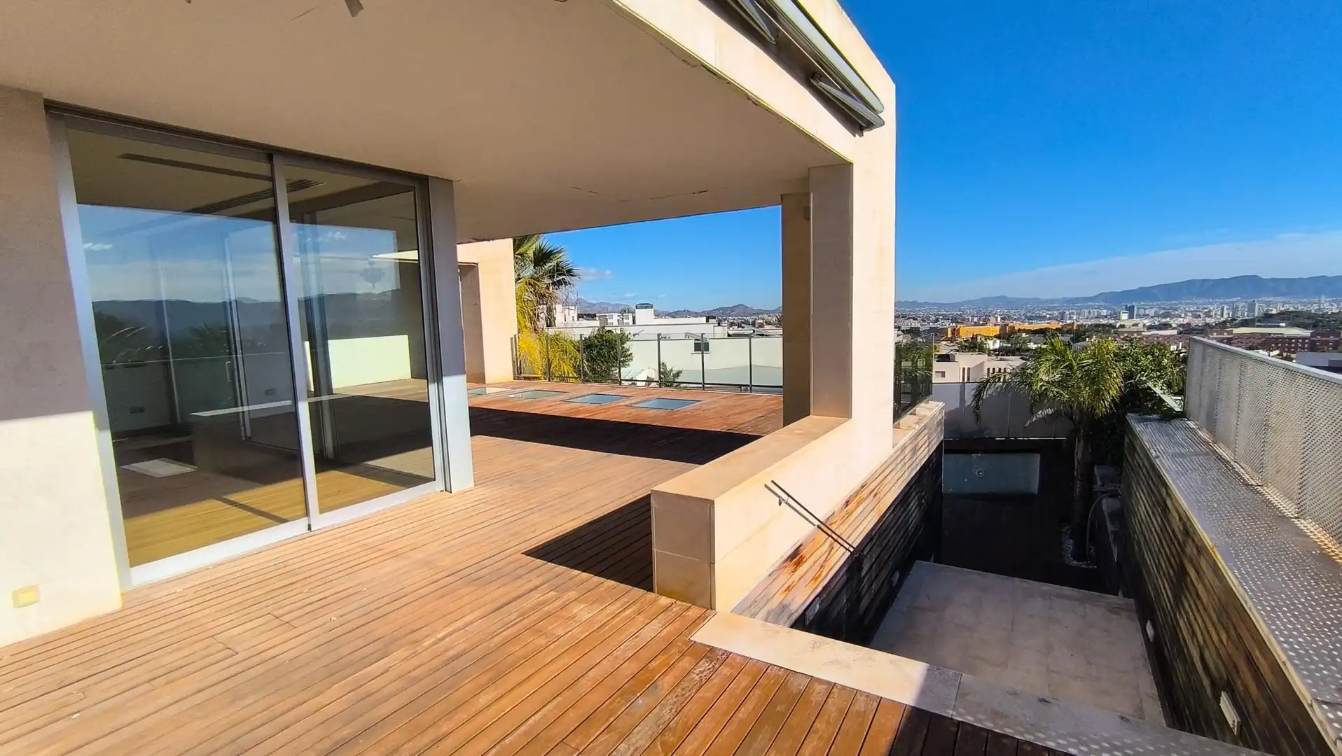 Terrace of Houses for sale in Murcia  with Terrace, Swimming Pool and Balcony