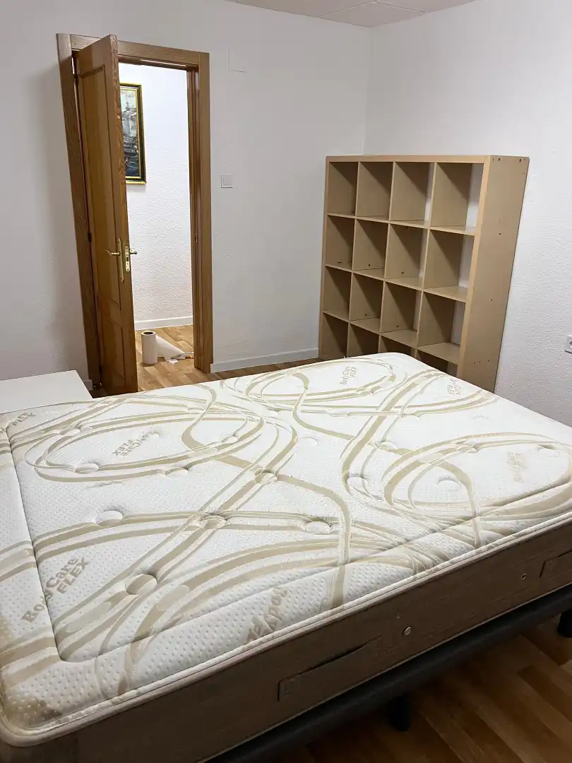 Schlafzimmer von Country house zur Miete in Fuente El Saz de Jarama mit Klimaanlage, Privatgarten und Abstellraum