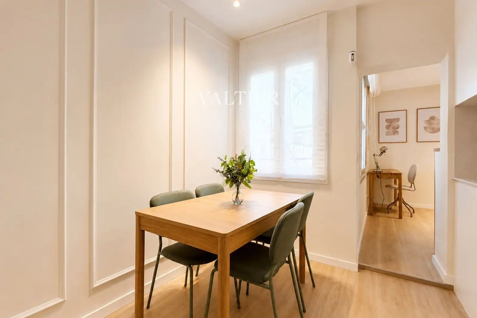 Dining room of Flat for rent in Madrid  with Air Conditioner, Heating and Furnished