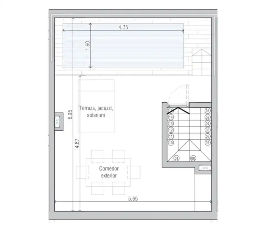 Casa aparellada amb terrassa en venda a Carrer dels Cirerers, imagen 16
