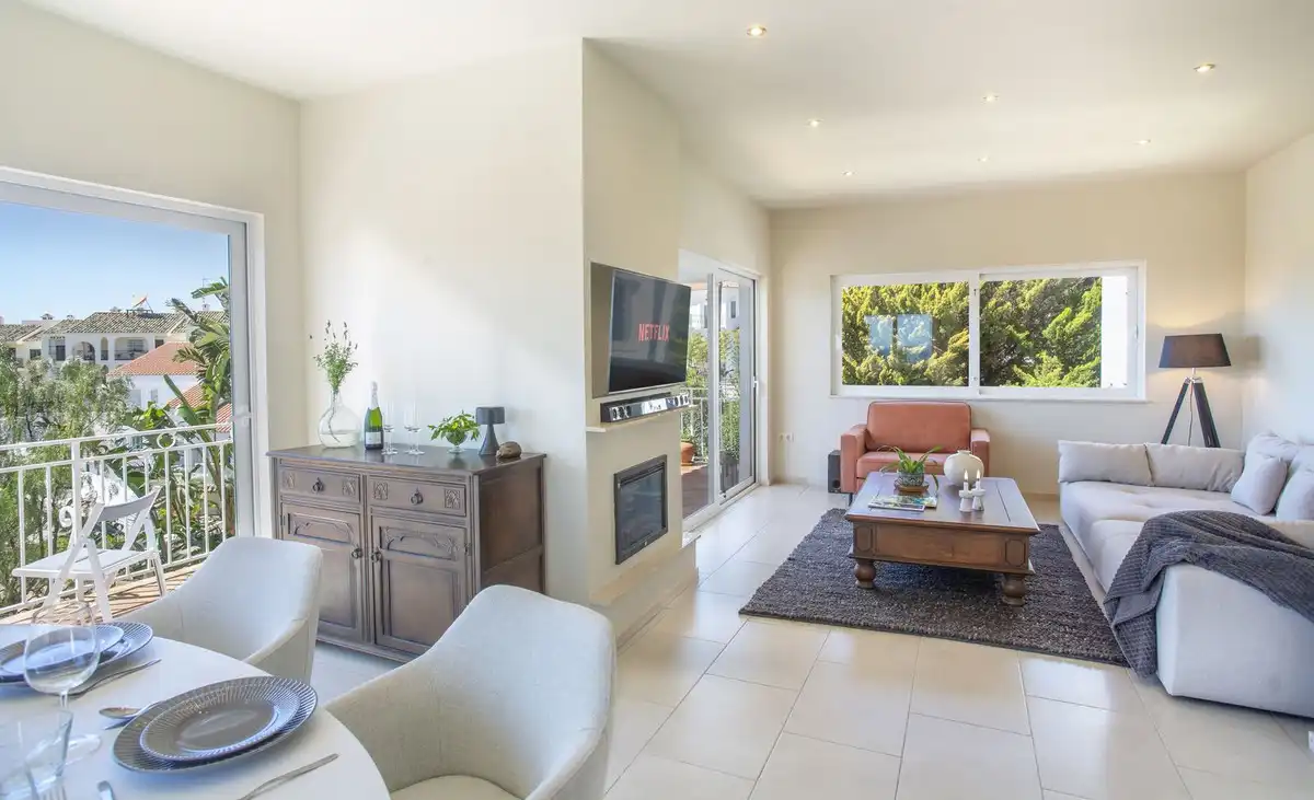 Living room of Houses for sale in Mijas  with Air Conditioner, Heating and Private garden