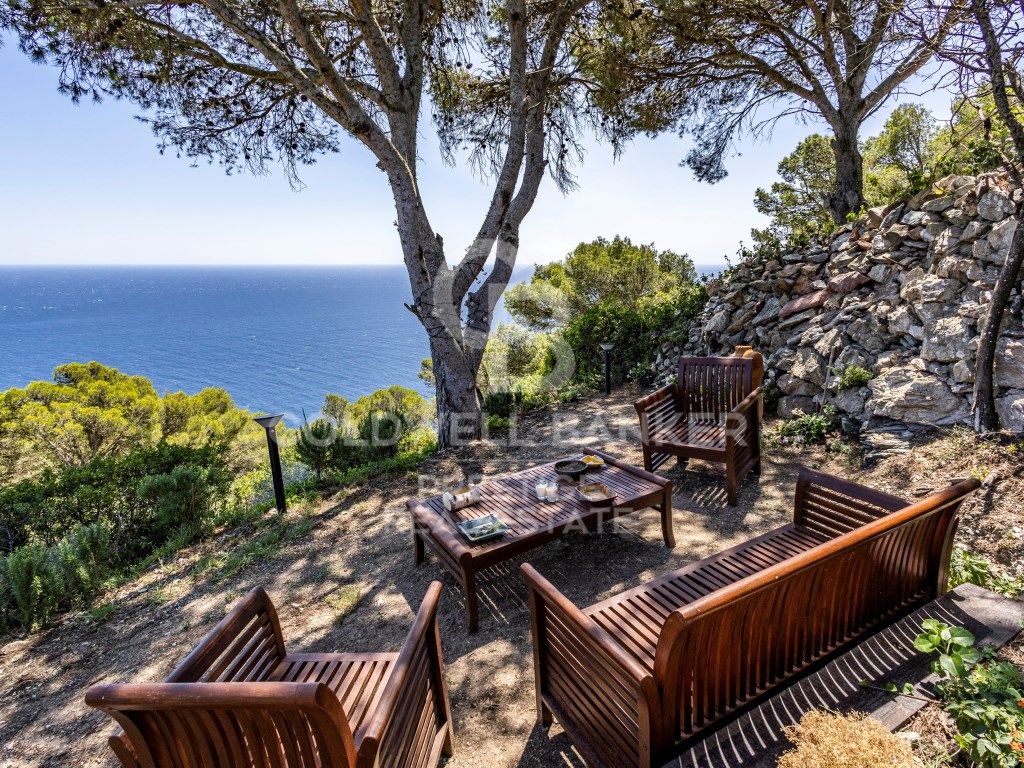 Garden of Single-family semi-detached for sale in Begur  with Private garden, Swimming Pool and Balcony