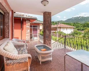 Terrassa de Casa o xalet en venda en Aller amb Calefacció, Jardí privat i Parquet