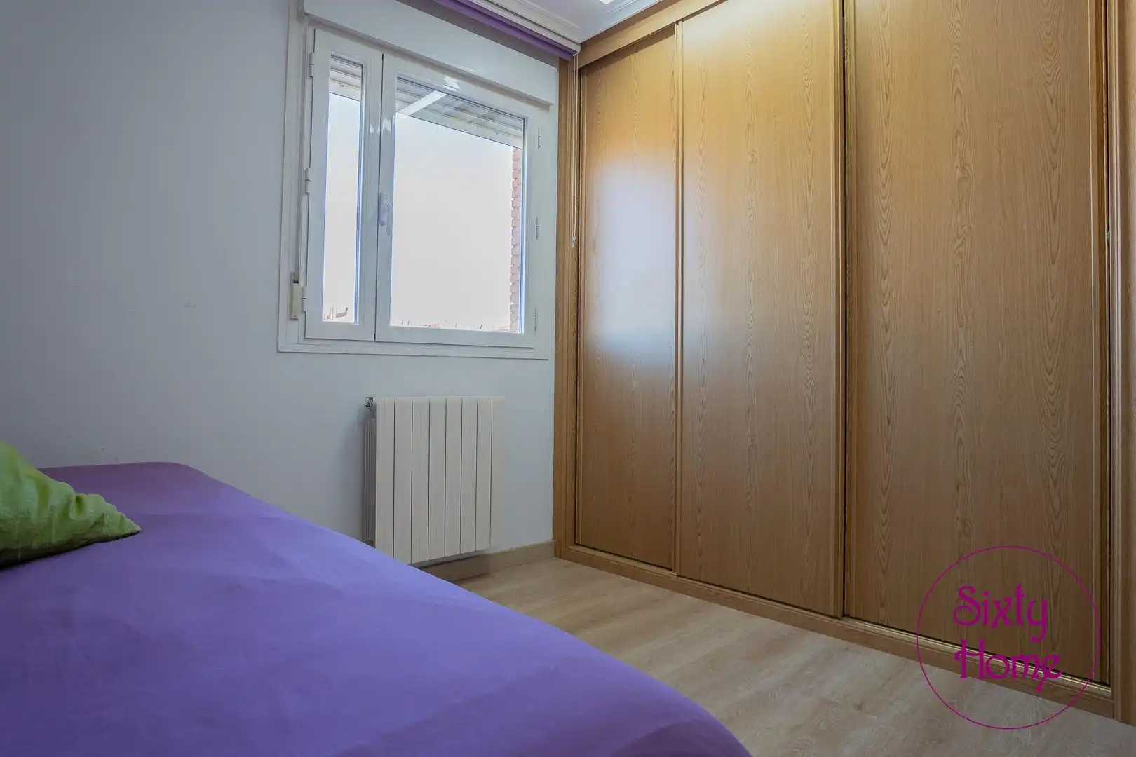 Bedroom of Flat for sale in Zaragoza  with Air Conditioner, Heating and Terrace