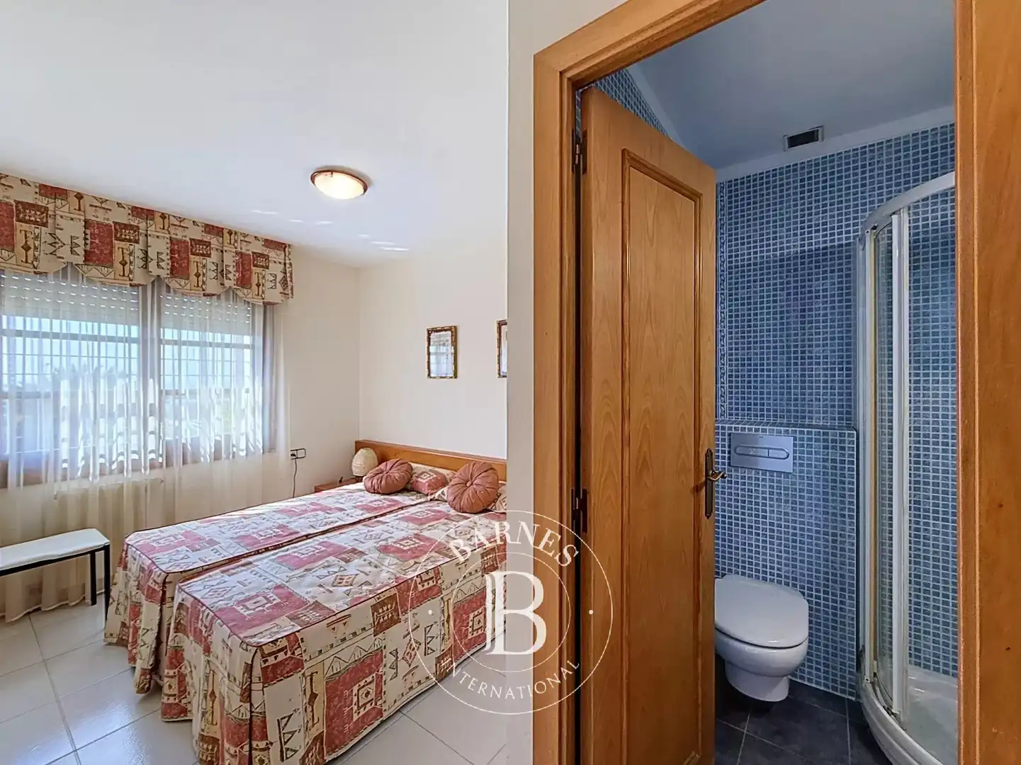 Dormitori de Casa adosada en venda en Sant Andreu de Llavaneres amb Aire condicionat, Calefacció i Jardí privat