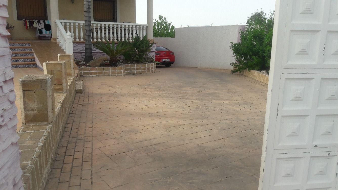 Terraza de Casa o chalet en venta en  Murcia Capital con Aire acondicionado, Calefacción y Jardín privado