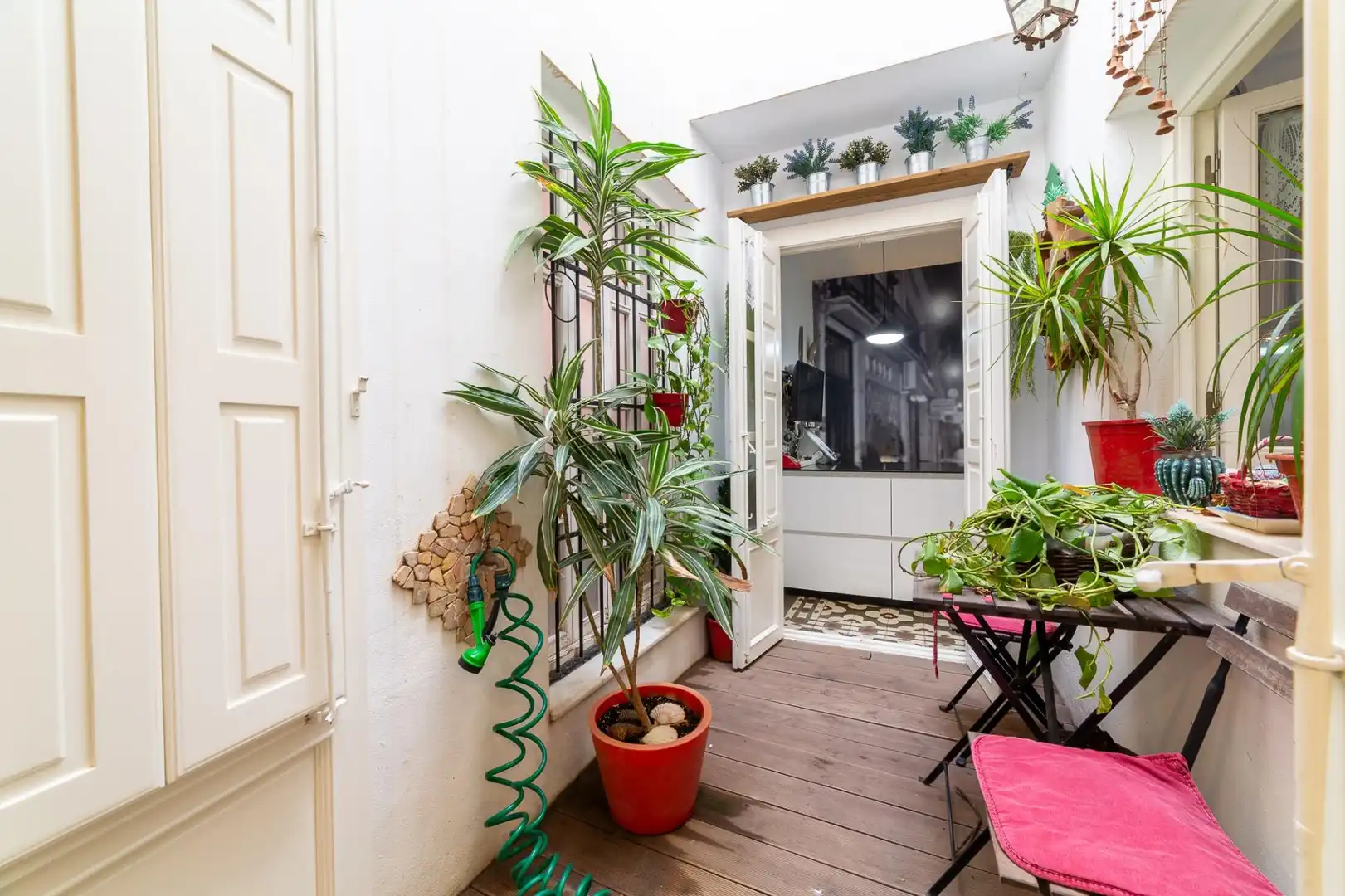 Terrasse von Maisonette zum Verkauf in Almería mit Klimaanlage, Terrasse und Abstellraum