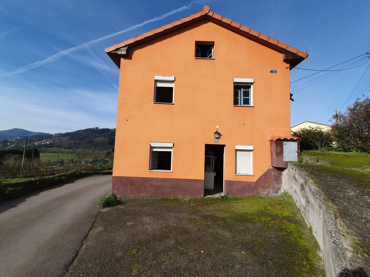 Exterior view of House or chalet for sale in Candamo  with Heating, Terrace and Storage room