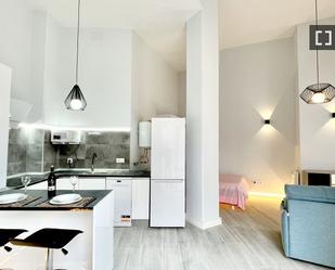 Kitchen of Flat to rent in  Madrid Capital  with Air Conditioner, Heating and Furnished
