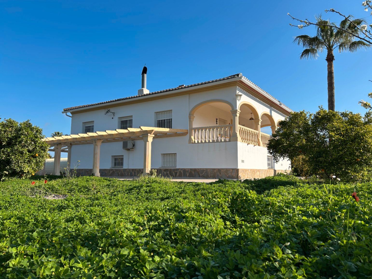 Vista exterior de Finca rústica en venda en Pedreguer amb Aire condicionat, Calefacció i Terrassa