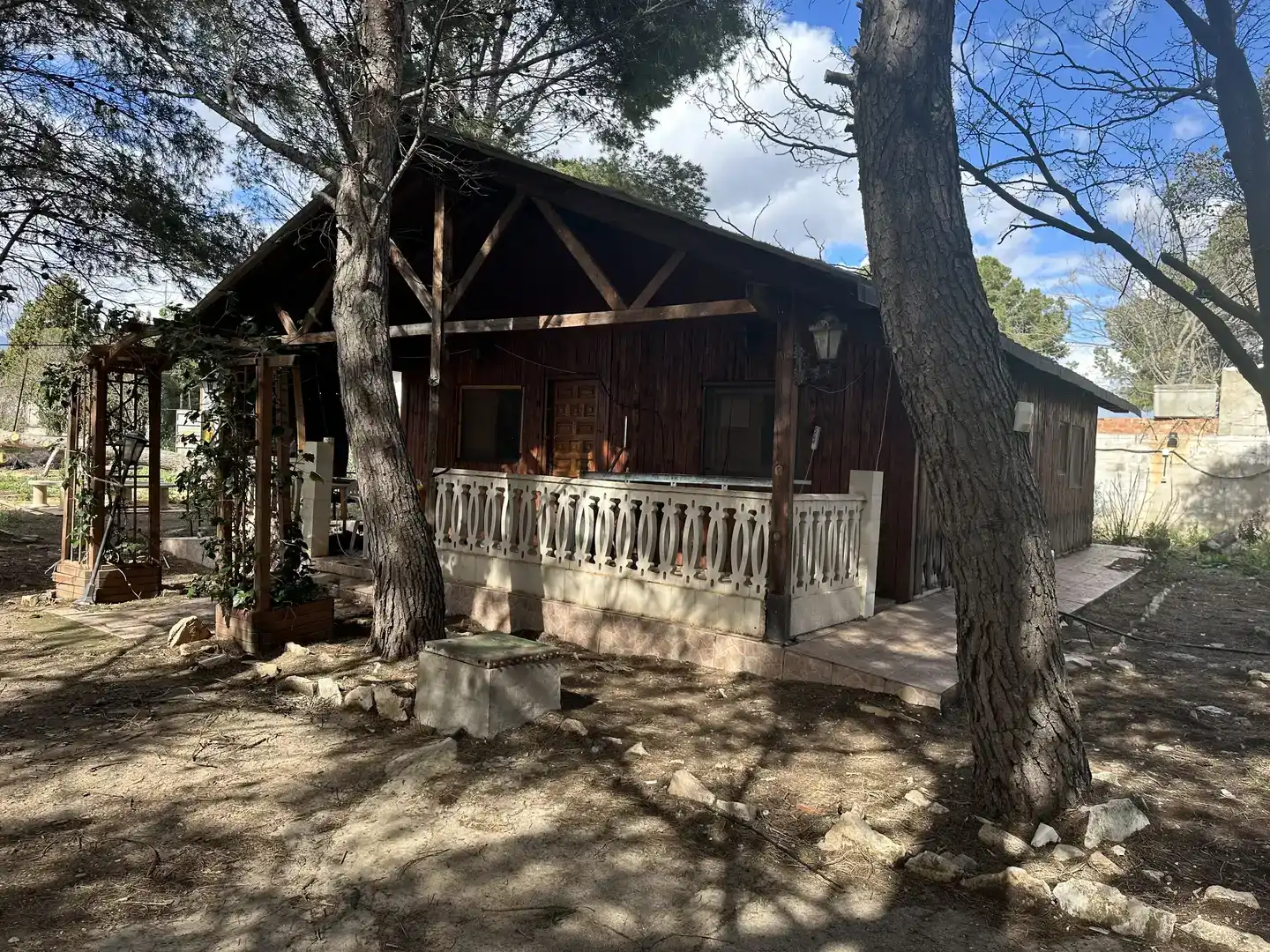 Exterior view of Country homes for sale in Longares, Zaragoza