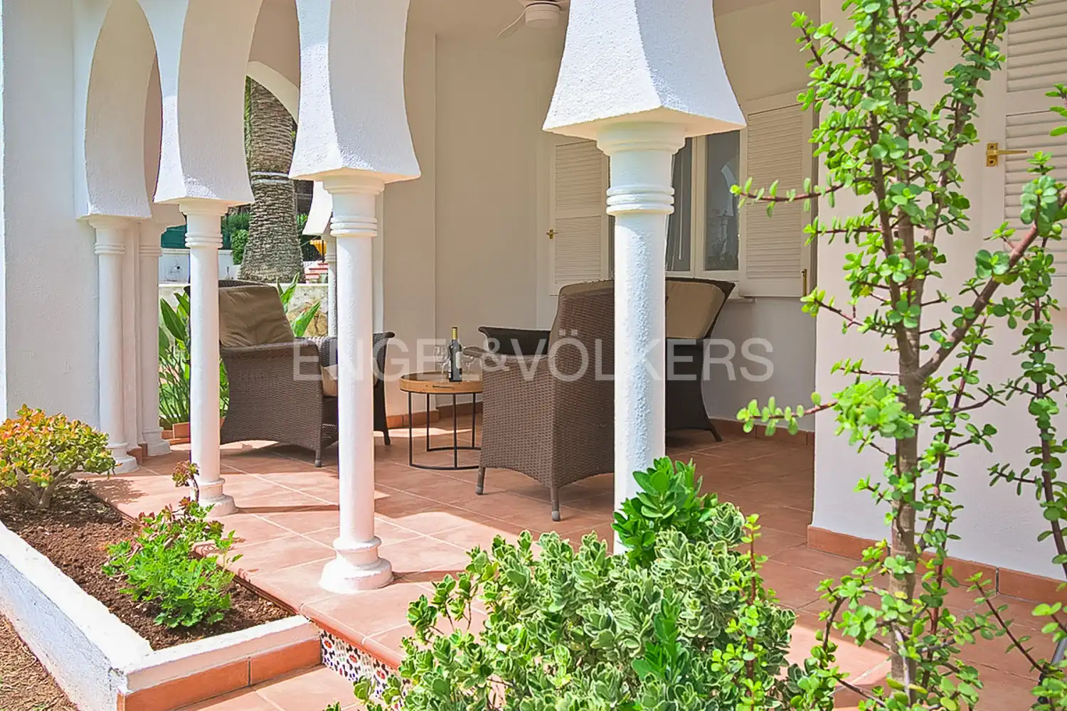 Terrace of Flat for rent in Dénia  with Heating