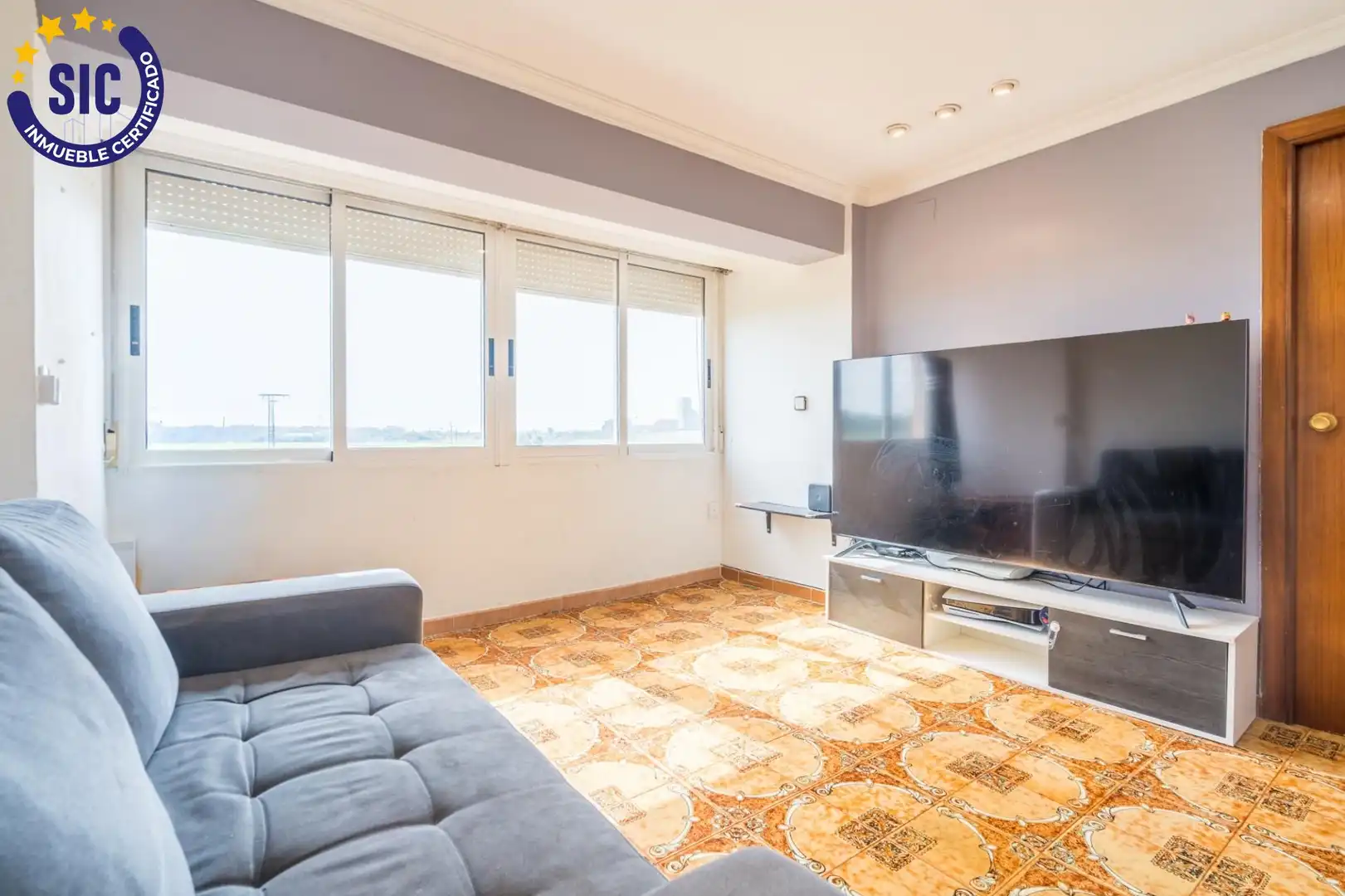 Sala de estar de Piso en venta en Valencia con Aire acondicionado y Calefacción