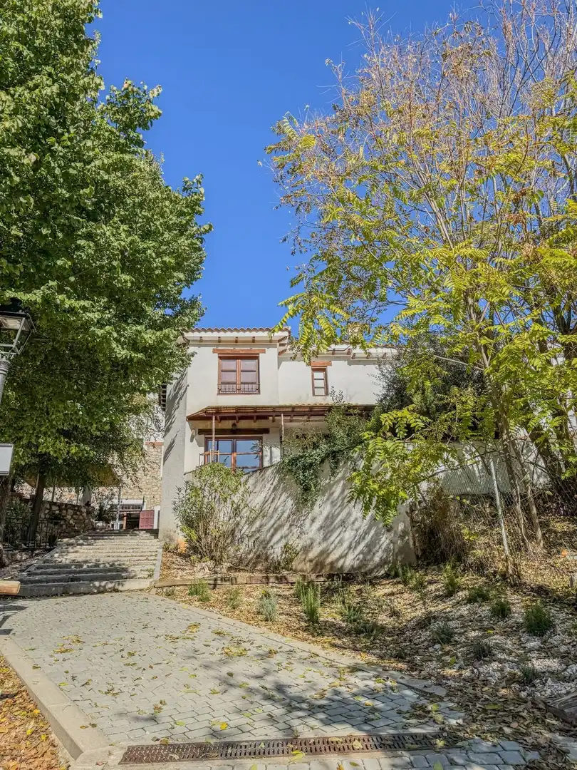 Vista exterior de Casa adosada en venta en Olmeda de las Fuentes con Calefacción y Trastero