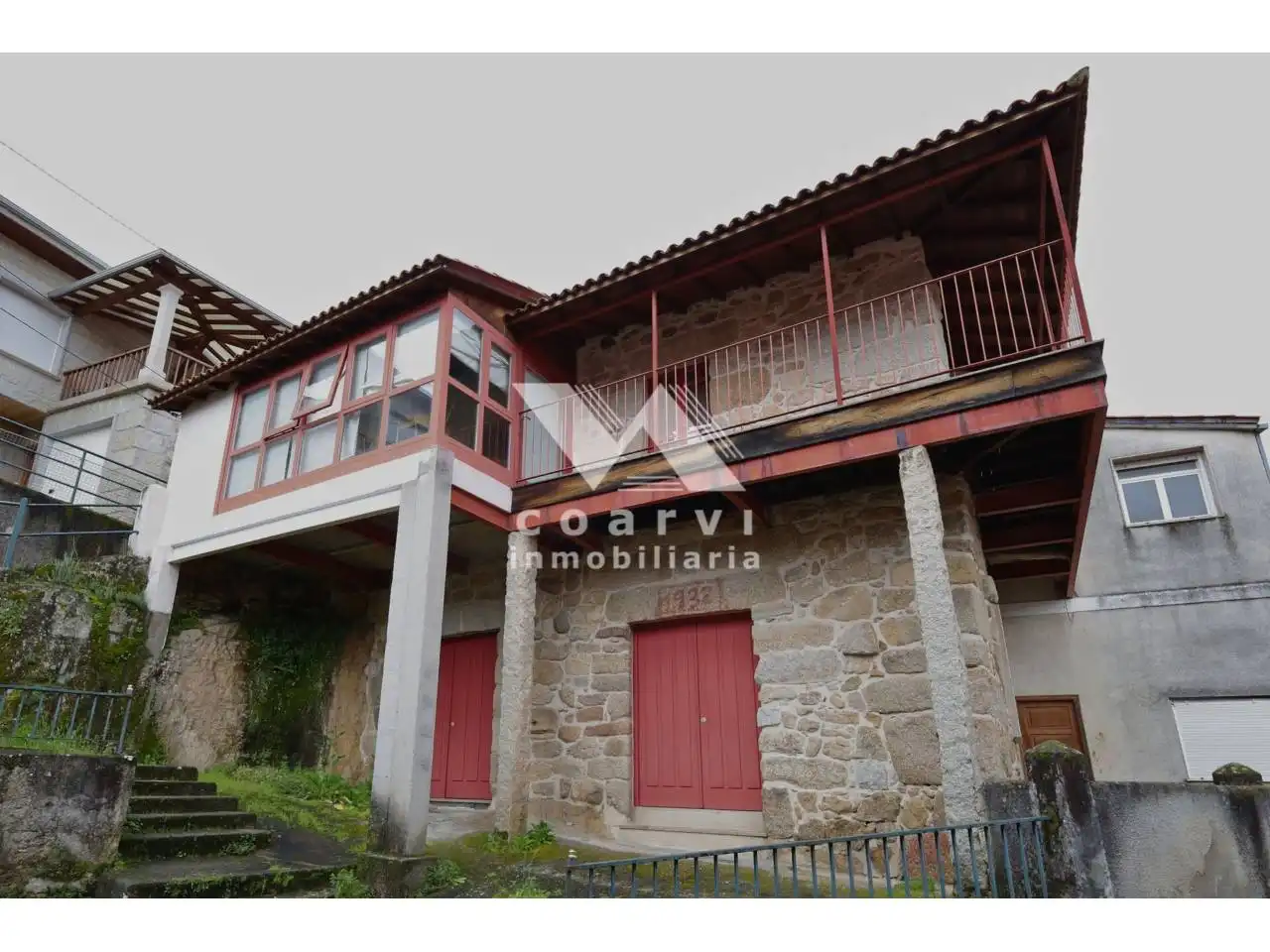 Außenansicht von Haus oder Chalet zum Verkauf in Barbadás mit Privatgarten und Terrasse