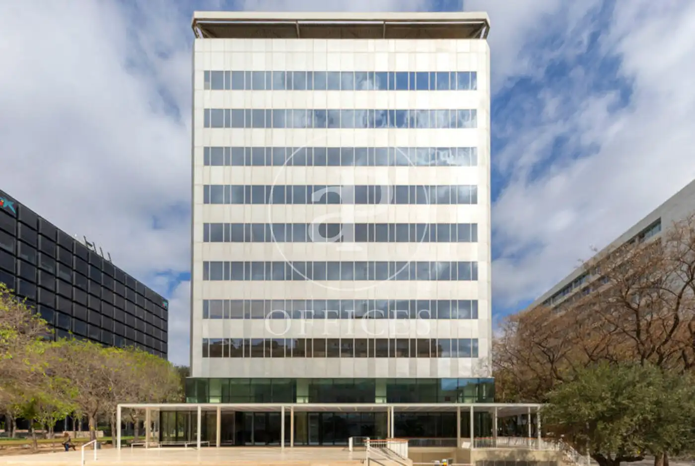 Vista exterior de Oficina de lloguer en Barcelona amb Aire condicionat i Calefacció
