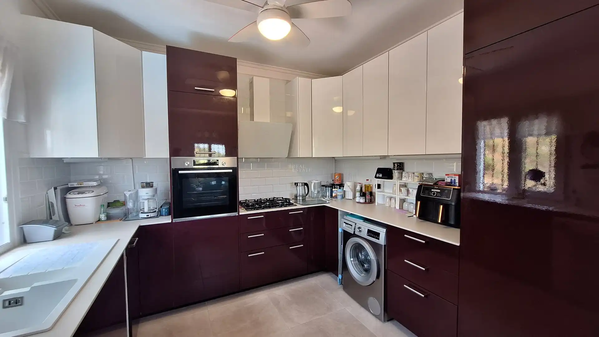 Kitchen of Houses for sale in El Ràfol d'Almúnia  with Air Conditioner, Heating and Terrace