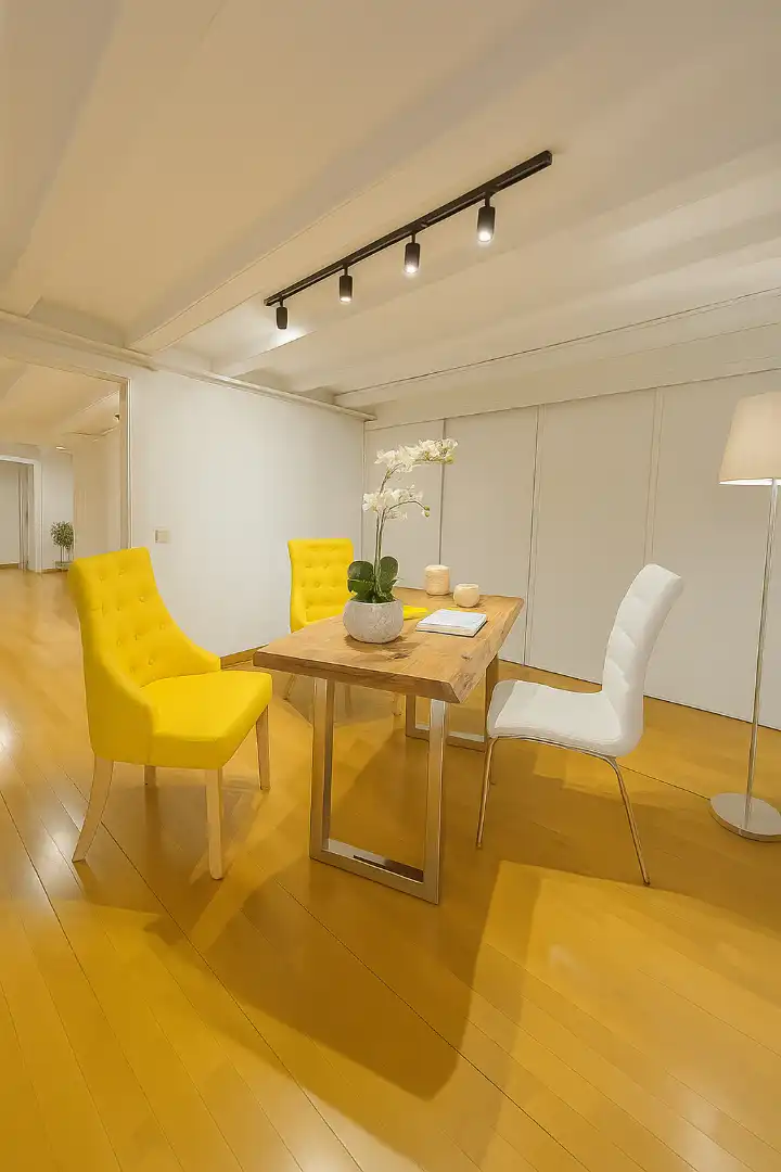 Esszimmer von Wohnung zum Verkauf in Barcelona mit Heizung, Parkett und Möbliert
