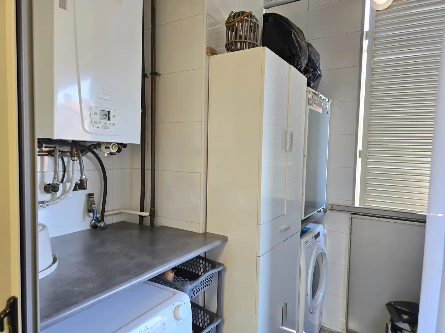 Cocina de Piso en venta en Sabadell con Calefacción, Parquet y Terraza