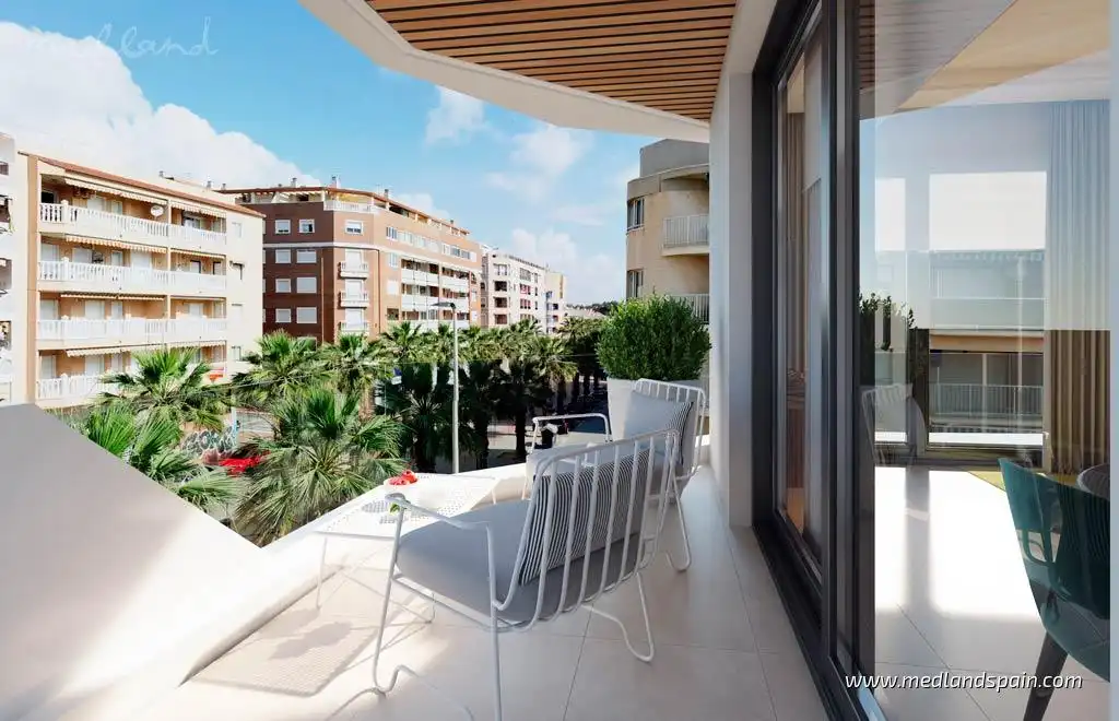 Appartement compact avec piscine à vendre à Guardamar Playa, imagen 2