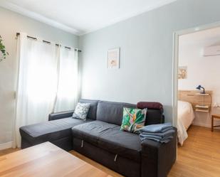 Living room of Apartment to rent in  Barcelona Capital  with Air Conditioner, Heating and Furnished