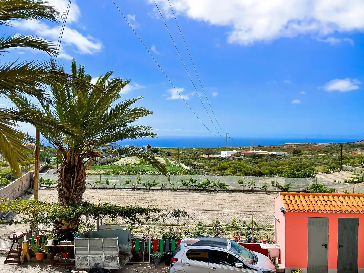 Vista exterior de Casa o chalet en venta en Granadilla de Abona con Jardín privado, Terraza y Amueblado