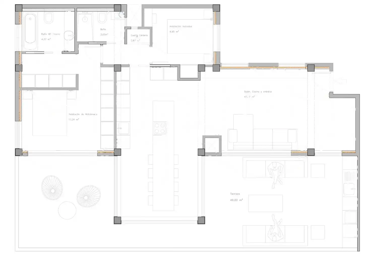 Penthouse with lift for sale in FRANCESC FIOL I JUAN, imagen 27