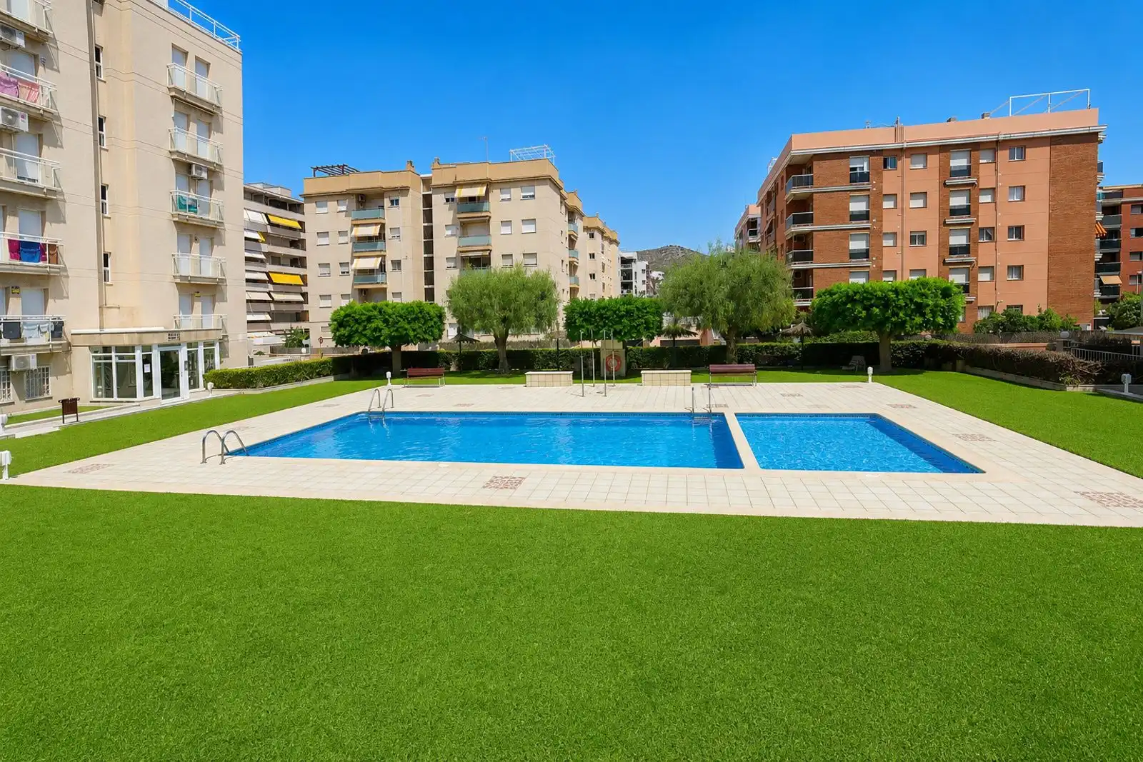 Swimming pool of Attic for sale in Calafell  with Air Conditioner, Heating and Terrace