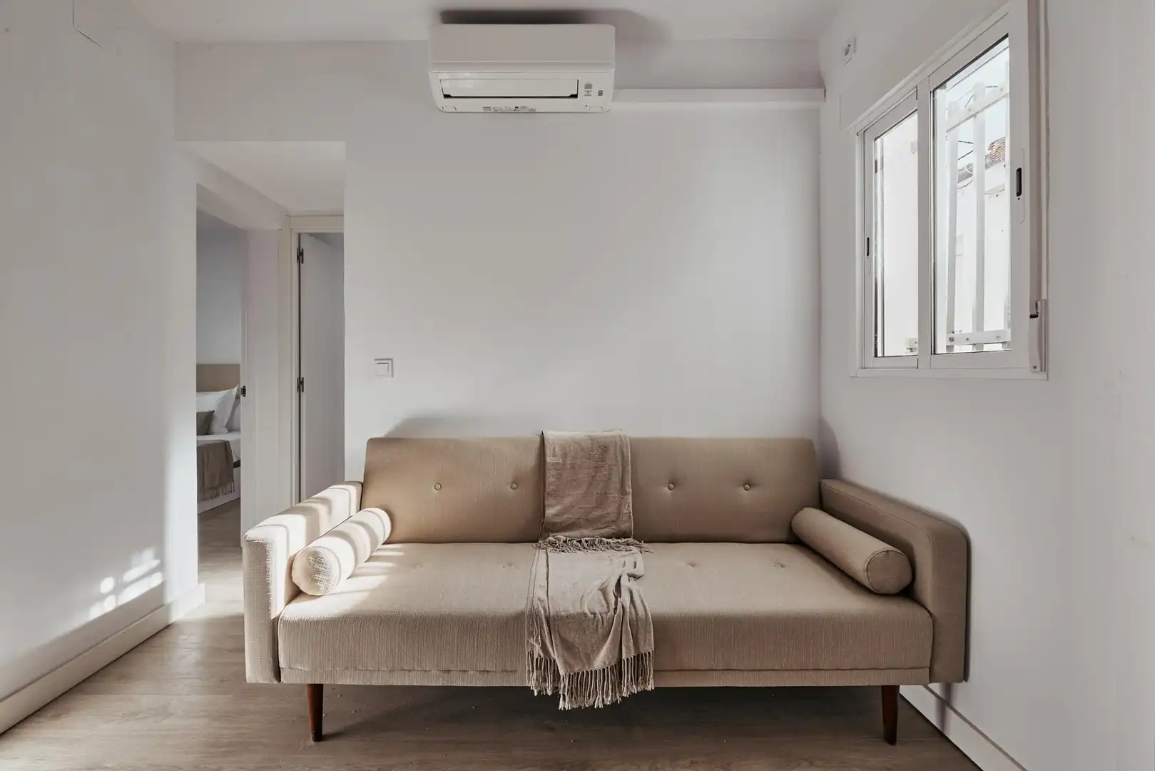 Sala de estar de Piso en venta en Madrid con Aire acondicionado, Calefacción y Amueblado