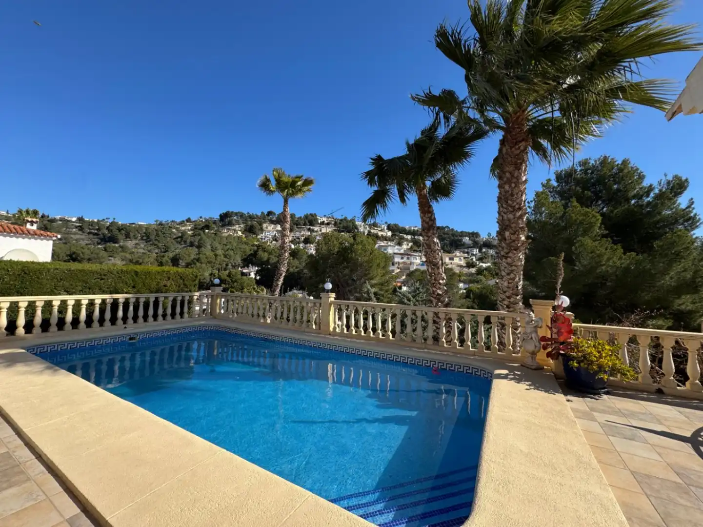Swimming pool of Houses for sale in Benissa  with Air Conditioner, Heating and Private garden