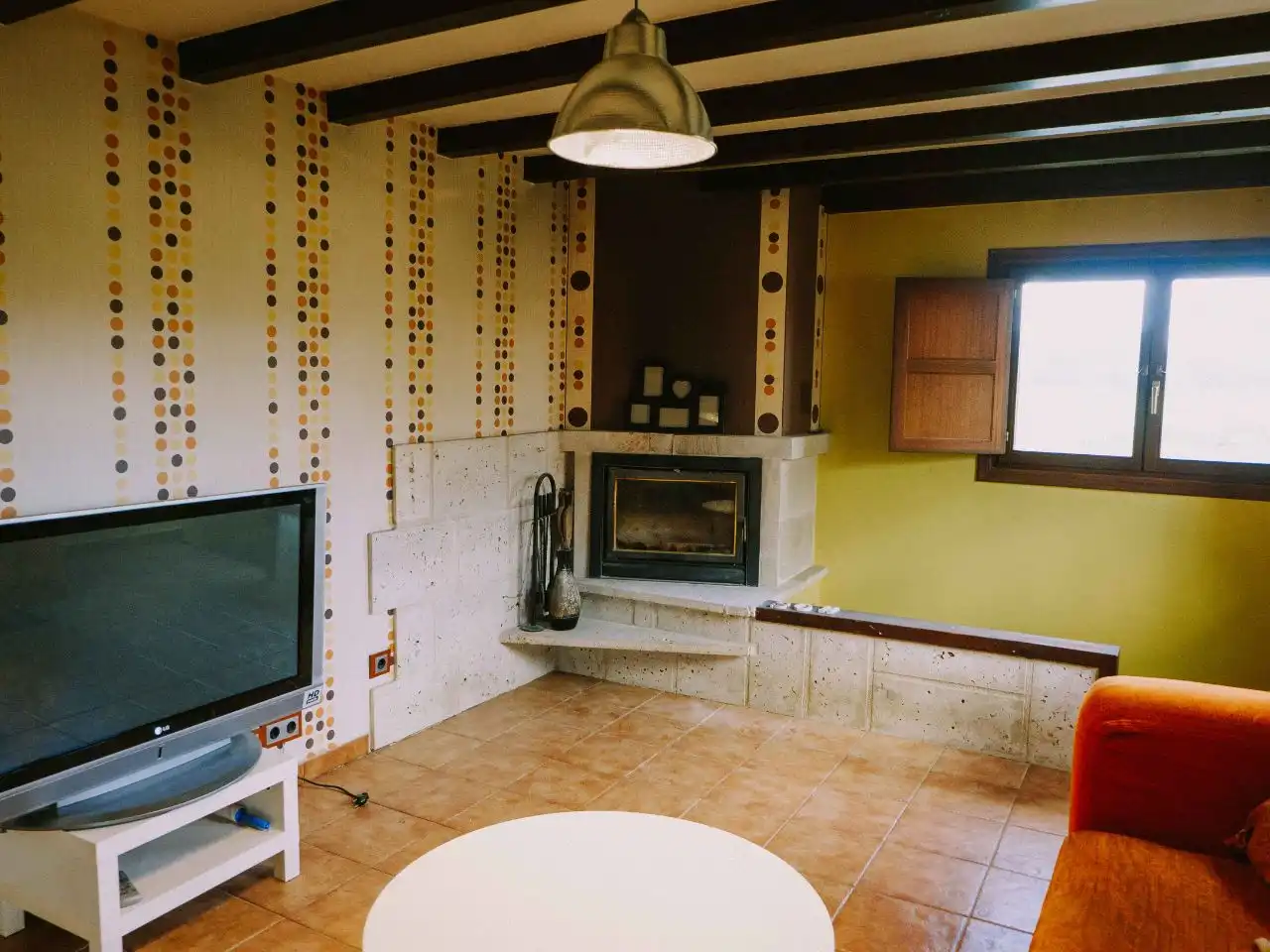 Living room of Houses for sale in Husillos , Palencia