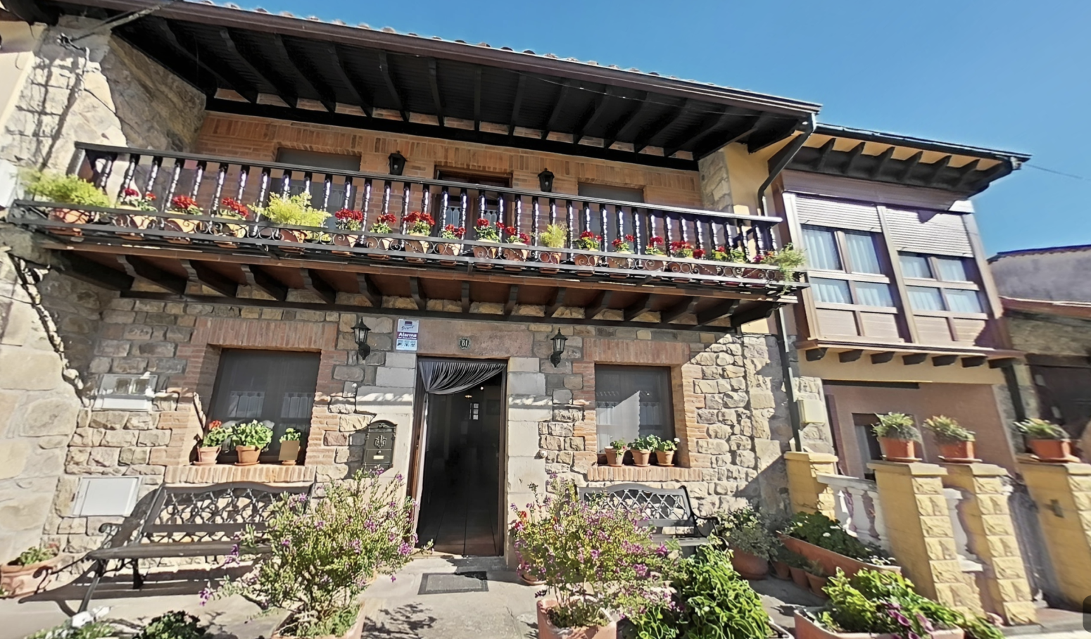 Exterior view of House or chalet for sale in Ruente  with Heating, Parquet flooring and Terrace