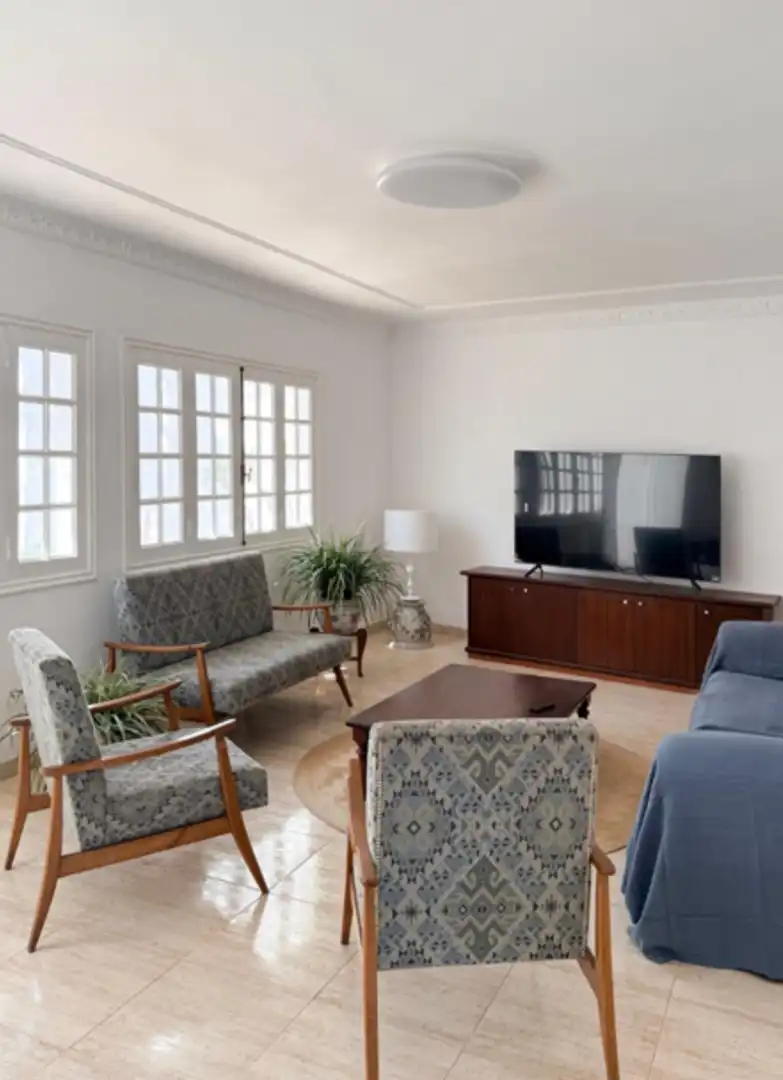 Living room of Houses for share in La Orotava  with Private garden, Terrace and Furnished