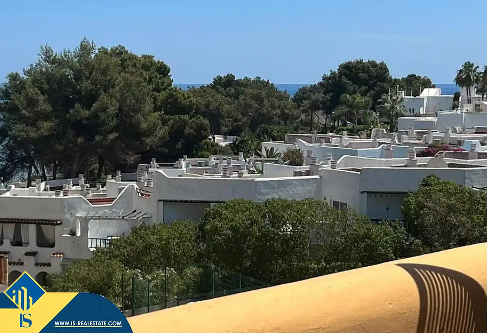 Außenansicht von Maisonette zum Verkauf in Santa Eulària des Riu mit Terrasse, Möbliert und Gemeinschaftspool