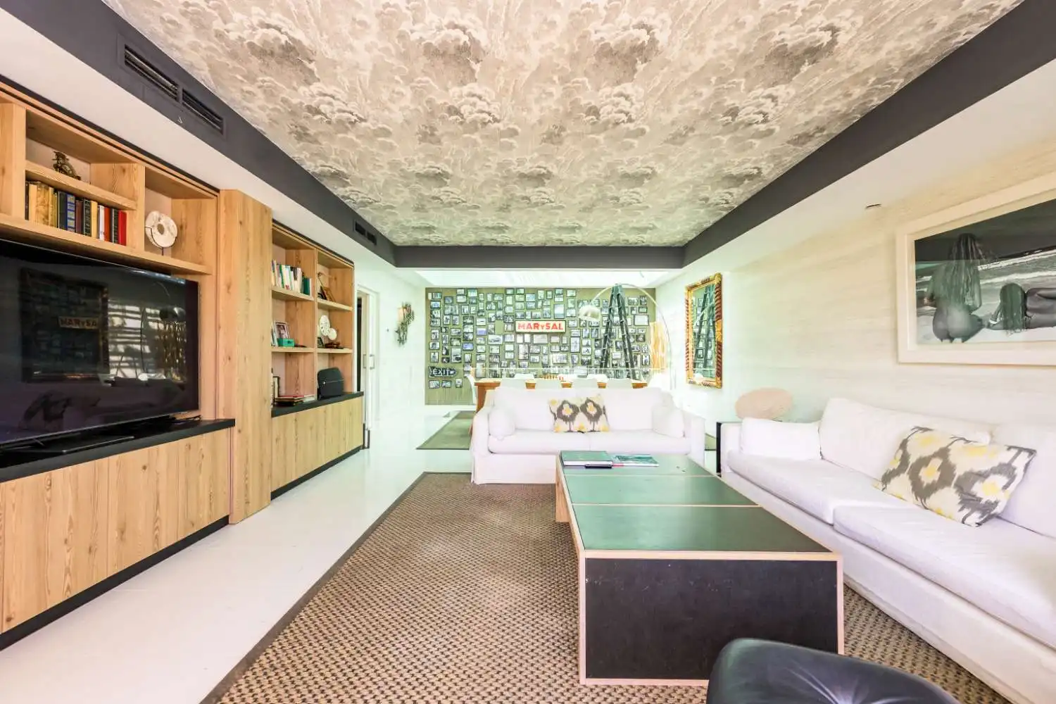 Living room of Detached homes for sale in Eivissa  with Air Conditioner, Heating and Terrace