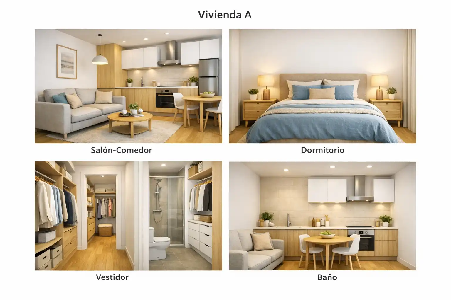 Habitación de Apartamento en venta en  Madrid Capital con Aire acondicionado, Calefacción y Horno