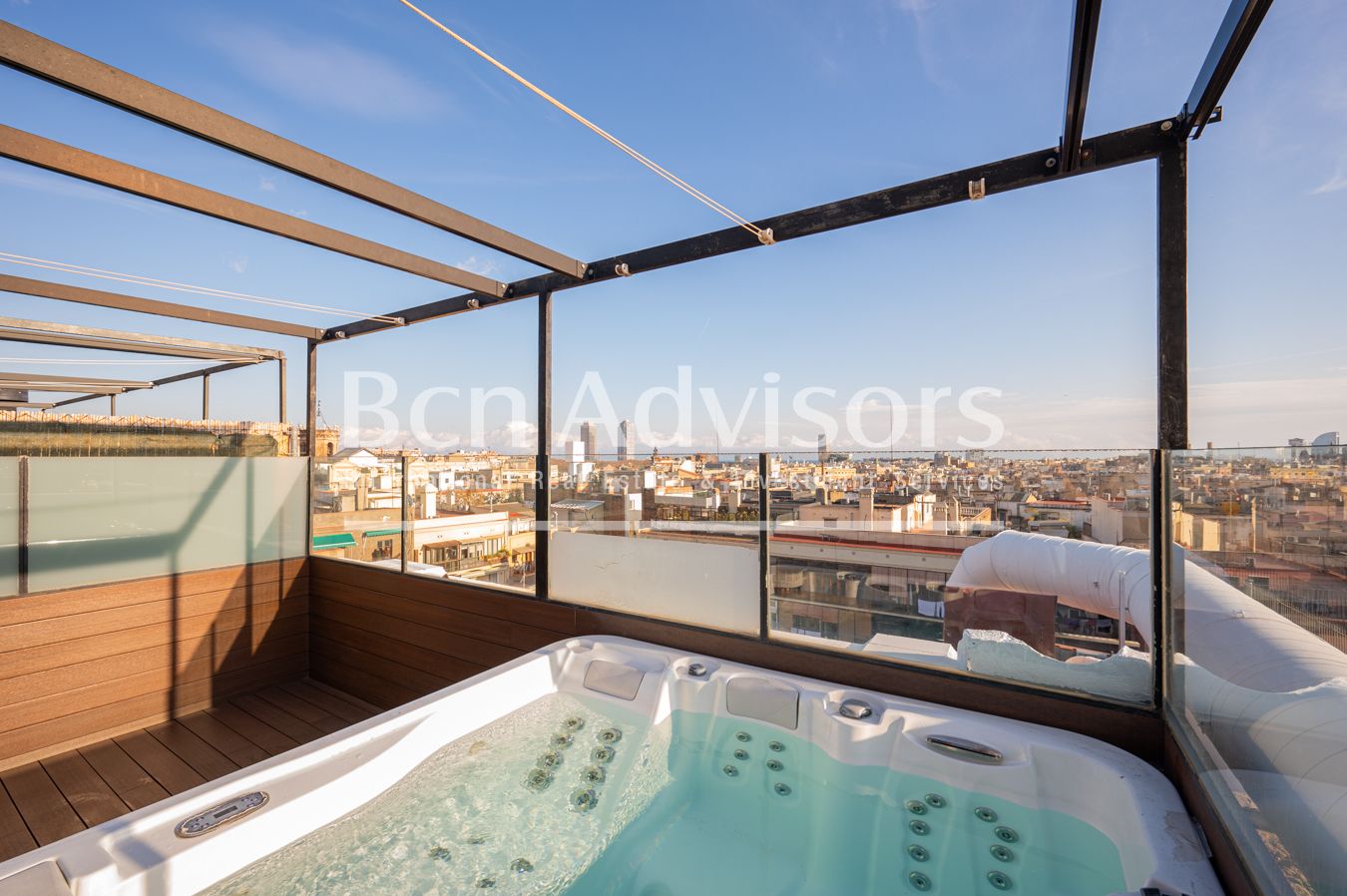 Terrassa de Àtic en venda en  Barcelona Capital amb Aire condicionat, Calefacció i Terrassa