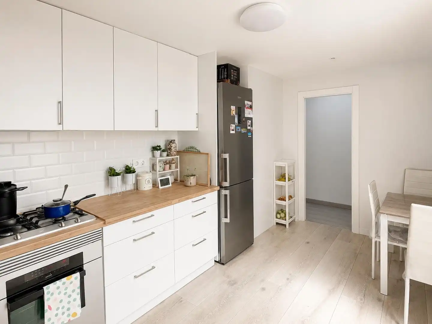 Cocina de Apartamento en venta en Elche / Elx con Aire acondicionado, Terraza y Trastero